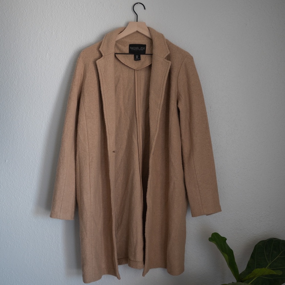 Rachel Zoe Neutral Coat